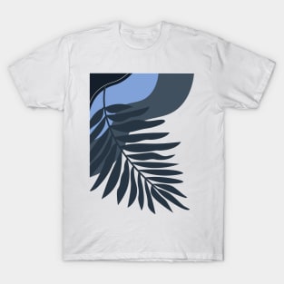 Diseño Abstracto azul T-Shirt